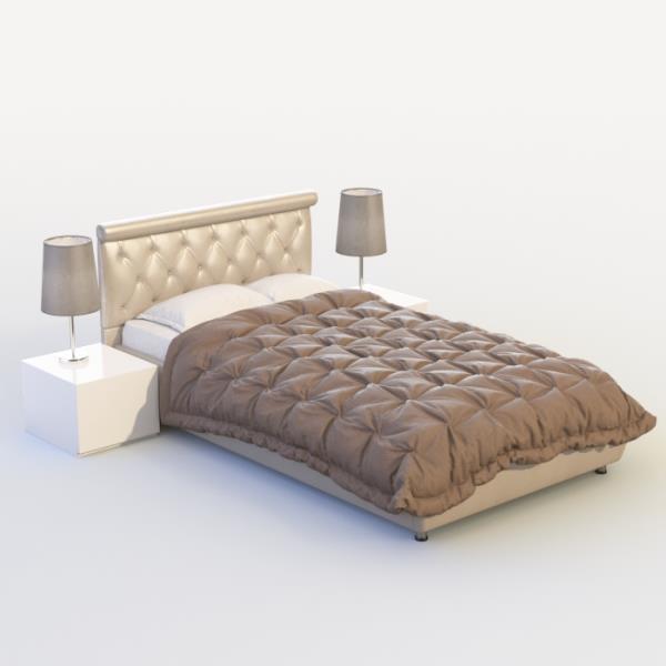 تخت خواب دونفره - دانلود مدل سه بعدی تخت خواب دونفره - آبجکت سه بعدی تخت خواب دونفره - دانلود مدل سه بعدی fbx - دانلود مدل سه بعدی obj -Bed 3d model - Bed 3d Object - Bed OBJ 3d models - Bed FBX 3d Models - 